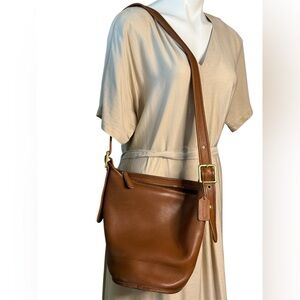 Coach Brown Leather Shoulder Bag